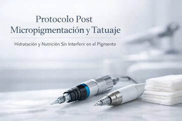 protocolo post micropigmentación y tatuaje cuidados profesionales fijación del pigmento
