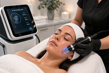 radiofrecuencia microneedling tratamiento profesional reafirmante cabina