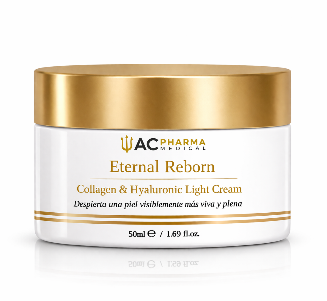 Eternal Reborn crema antiedad rejuvenecedora con colágeno marino y doble ácido hialurónico 50 ml