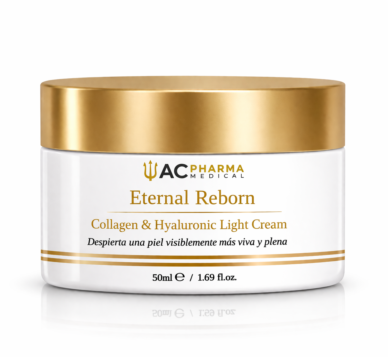 Eternal Reborn crema antiedad rejuvenecedora con colágeno marino y doble ácido hialurónico 50 ml
