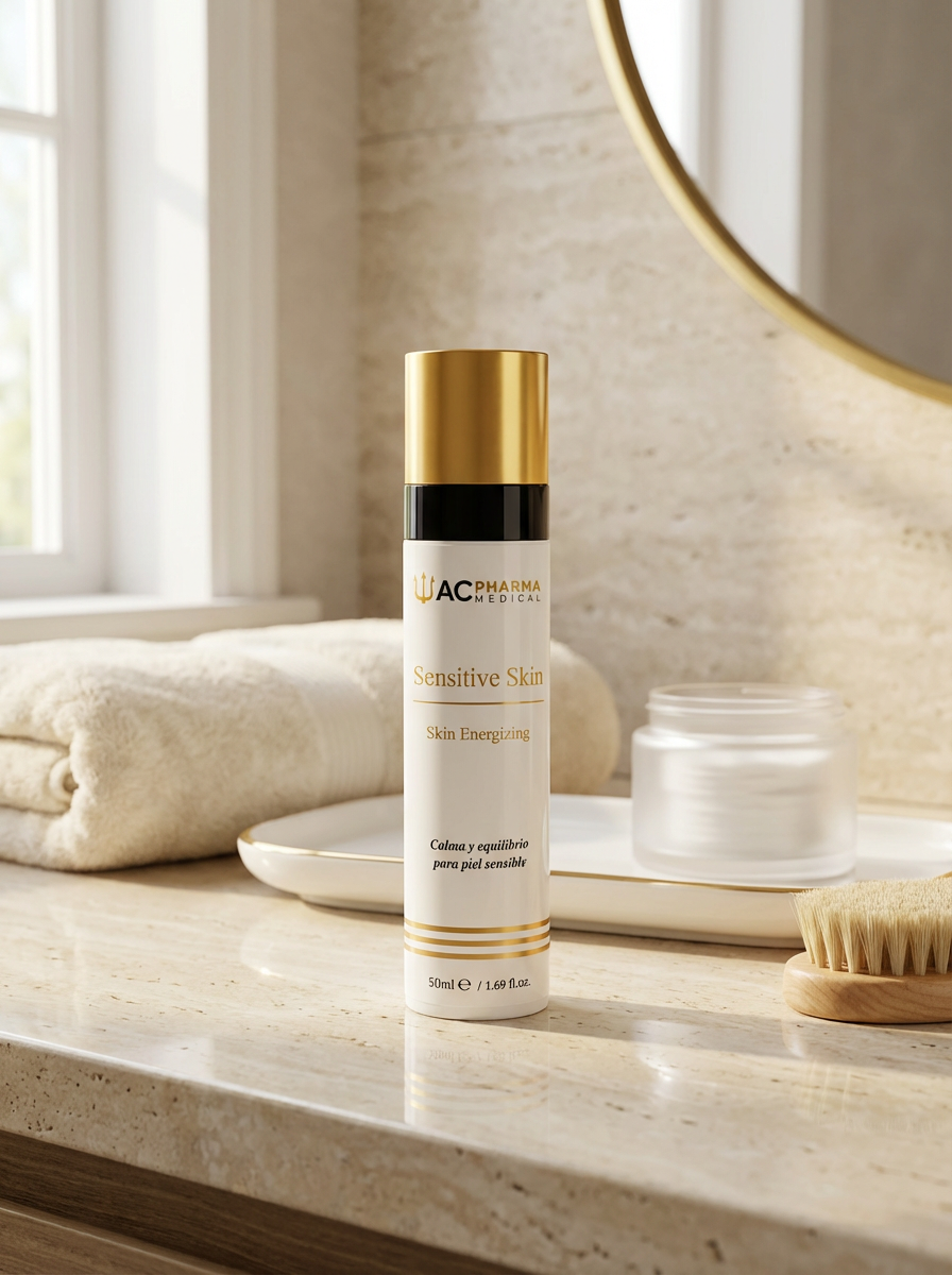 Gel-crema Sensitive Skin de ACpharma Medical para piel sensible, reactiva y con tendencia a rojeces