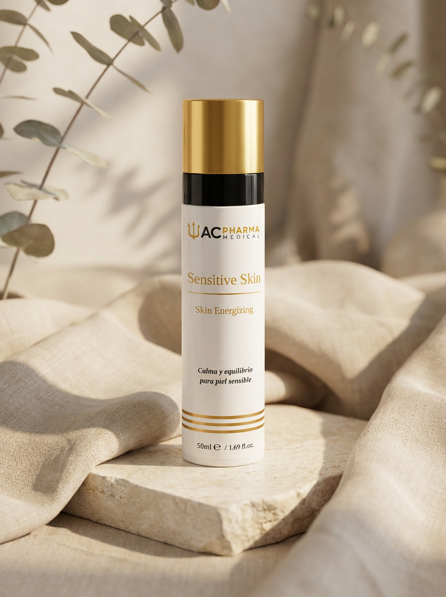 Sensitive Skin, gel-crema facial de alta cosmetica para piel delicada que busca hidratacion, calma y confort diario