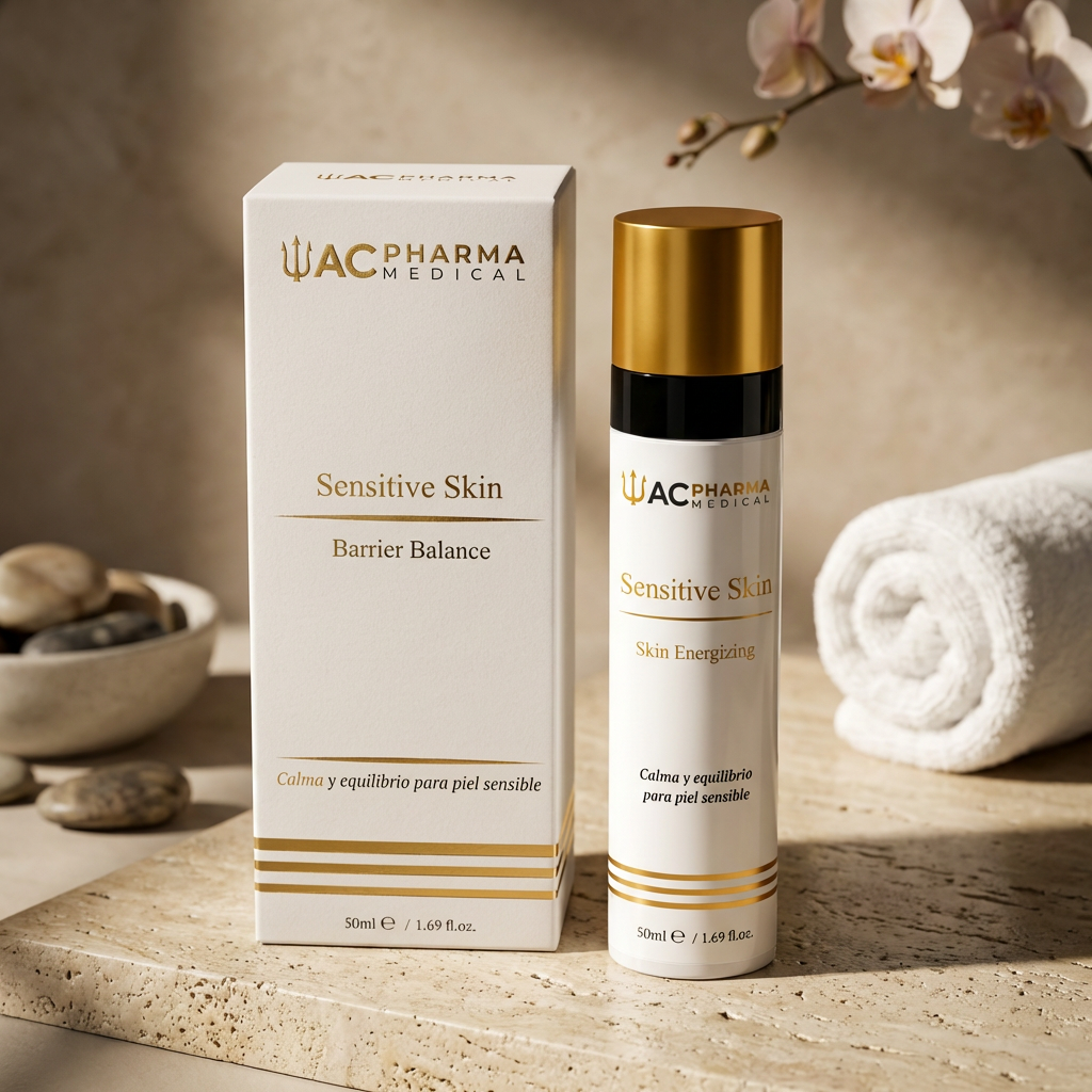 Sensitive Skin de ACpharma Medical, crema calmante para una piel mas uniforme, equilibrada y confortable