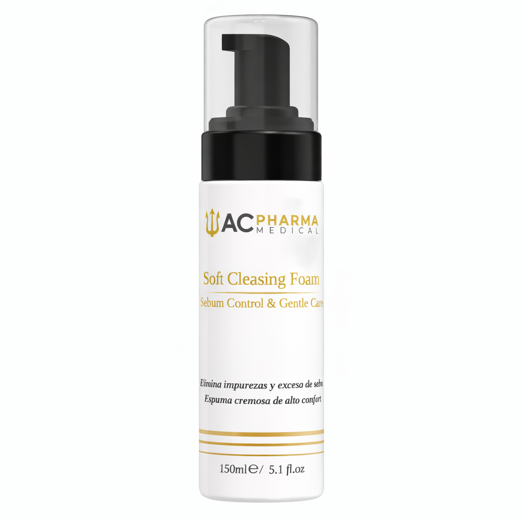 Soft Cleansing Foam espuma limpiadora facial suave con aloe vera para piel limpia y fresca 150 ml