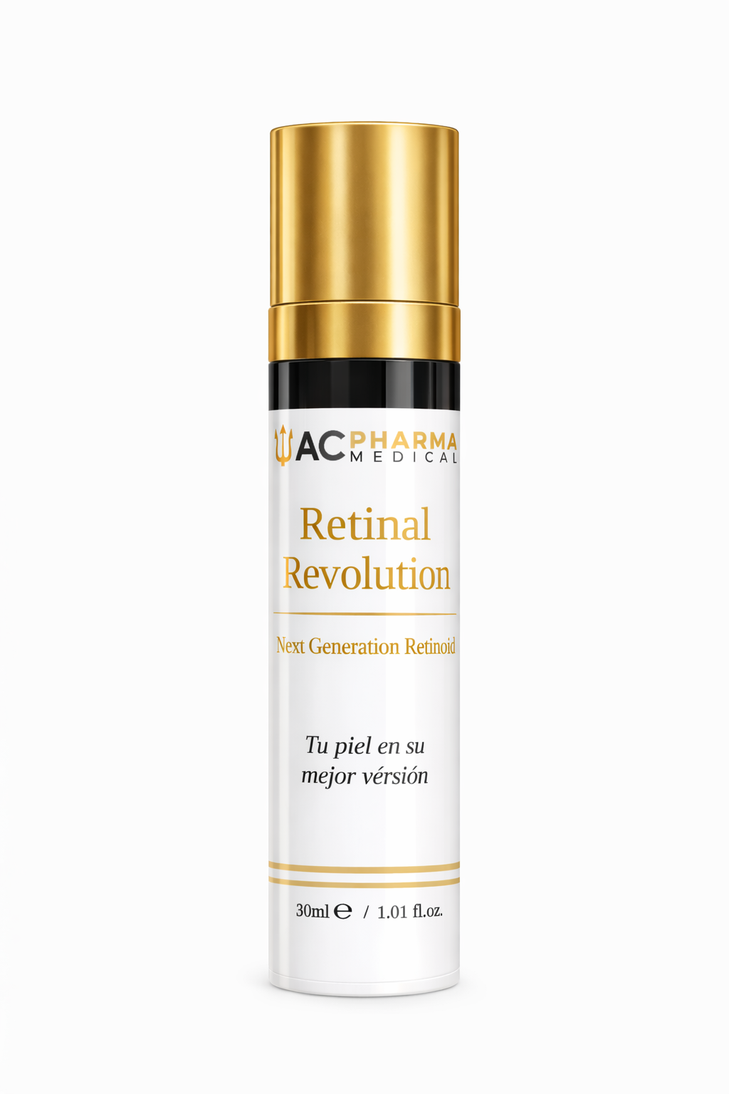 Crema antiedad Retinal Revolution con retinal y retinol para renovación y luminosidad 30ml Acpharma Medical

