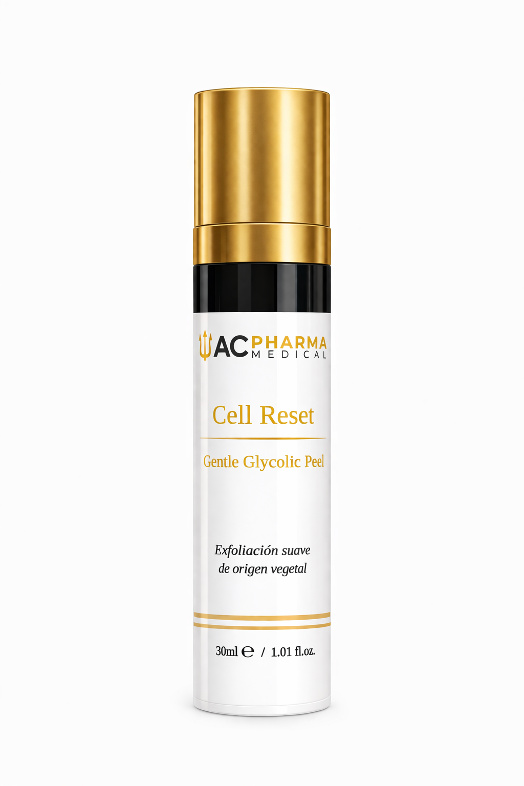 Cell Reset peeling glicólico con AHA de origen vegetal para exfoliación y luminosidad de la piel 50 ml