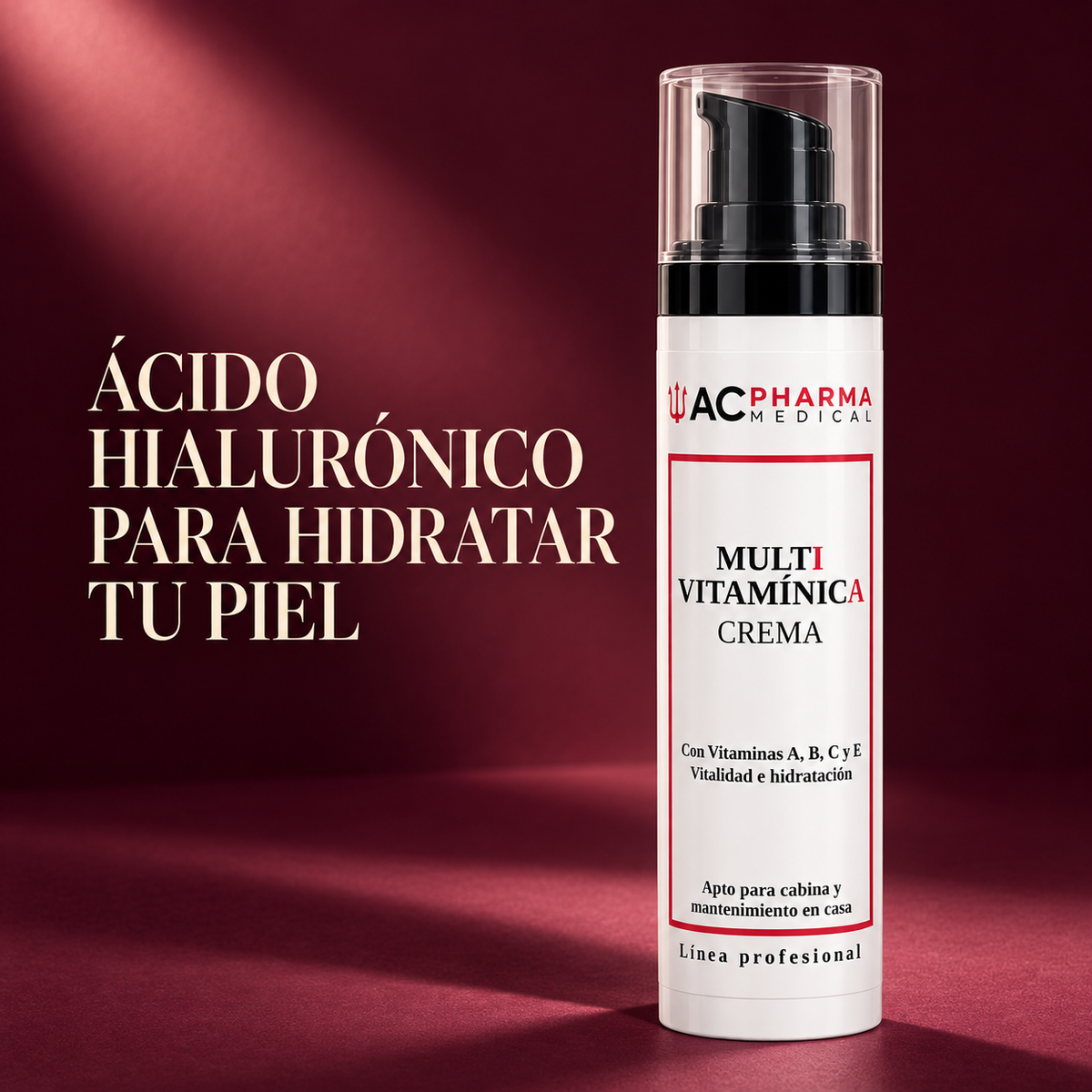 Crema multivitaminas para una piel hidratada, nutrida y revitalizada