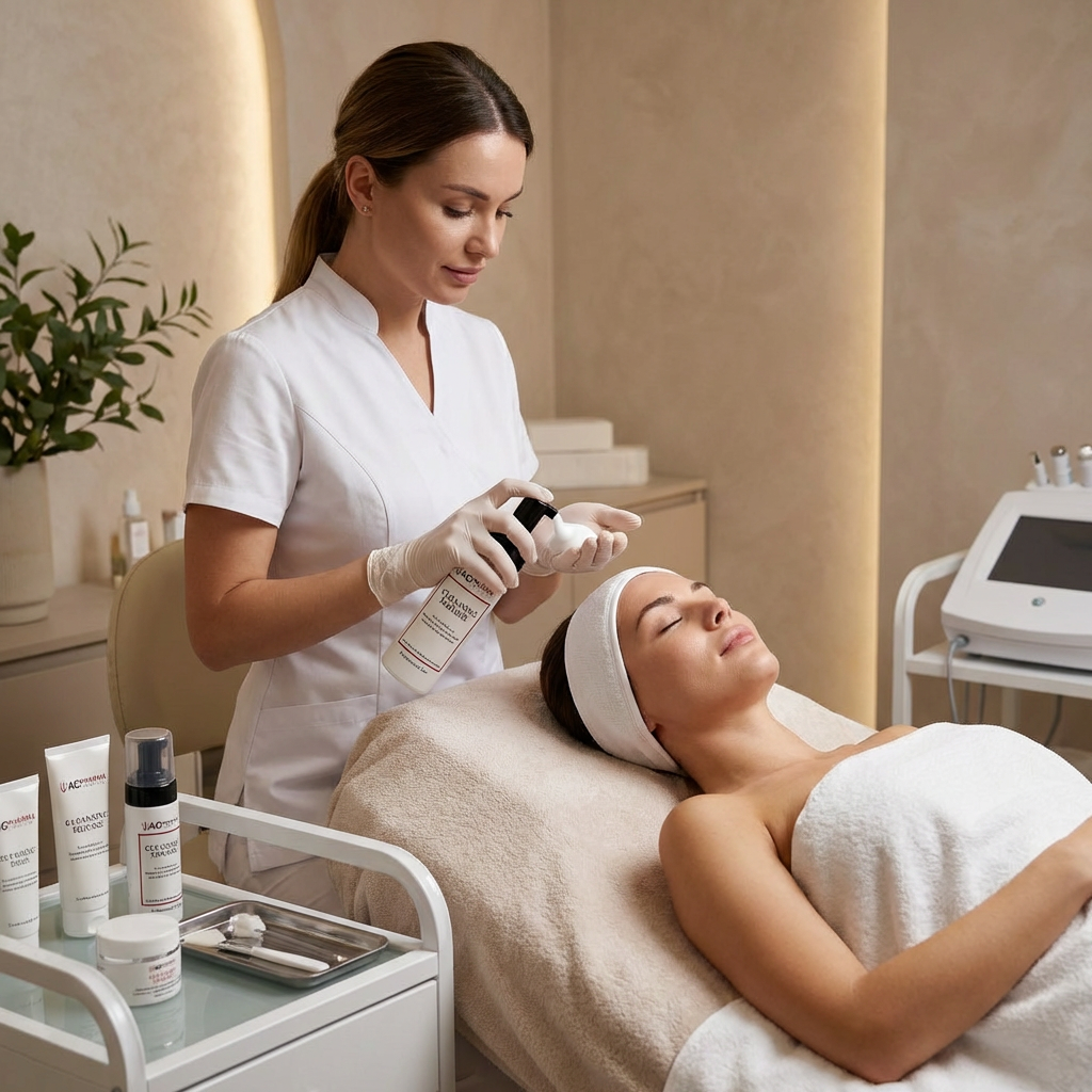 Espuma Limpiadora Facial · Mousse Profesional