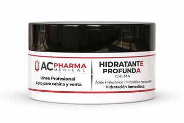 Textura crema hidratante profunda absorción rápida ACpharma Medical