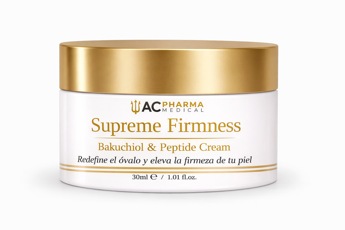 Supreme Firmness crema de bakuchiol y péptidos para mejorar la firmeza y definición del rostro 50 ml