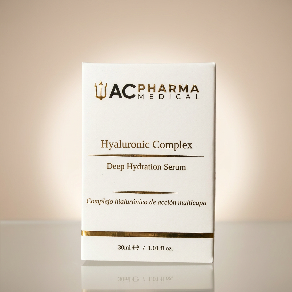 Serum acido hialuronico para piel jugosa suave y luminosa cosmetica lujo