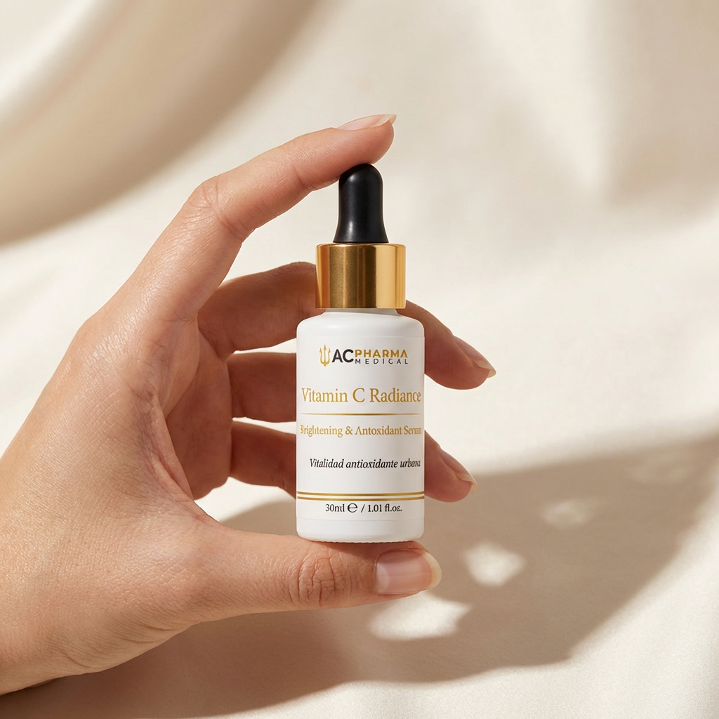 Vitamina C Radiance de ACpharma Medical, sérum facial para mejorar el aspecto apagado y aportar frescura a la piel