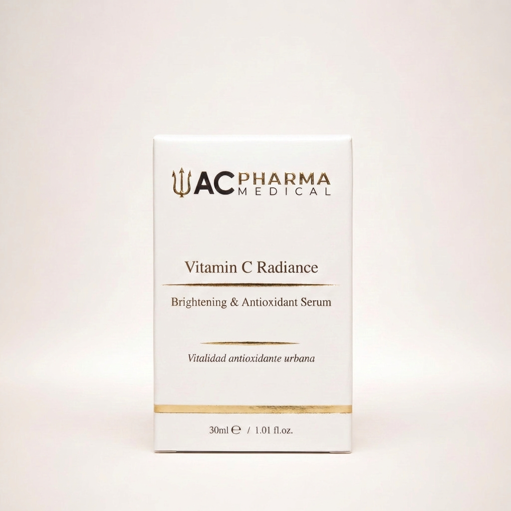 Serum vitamina C para mejorar luminosidad tono y aspecto cansado