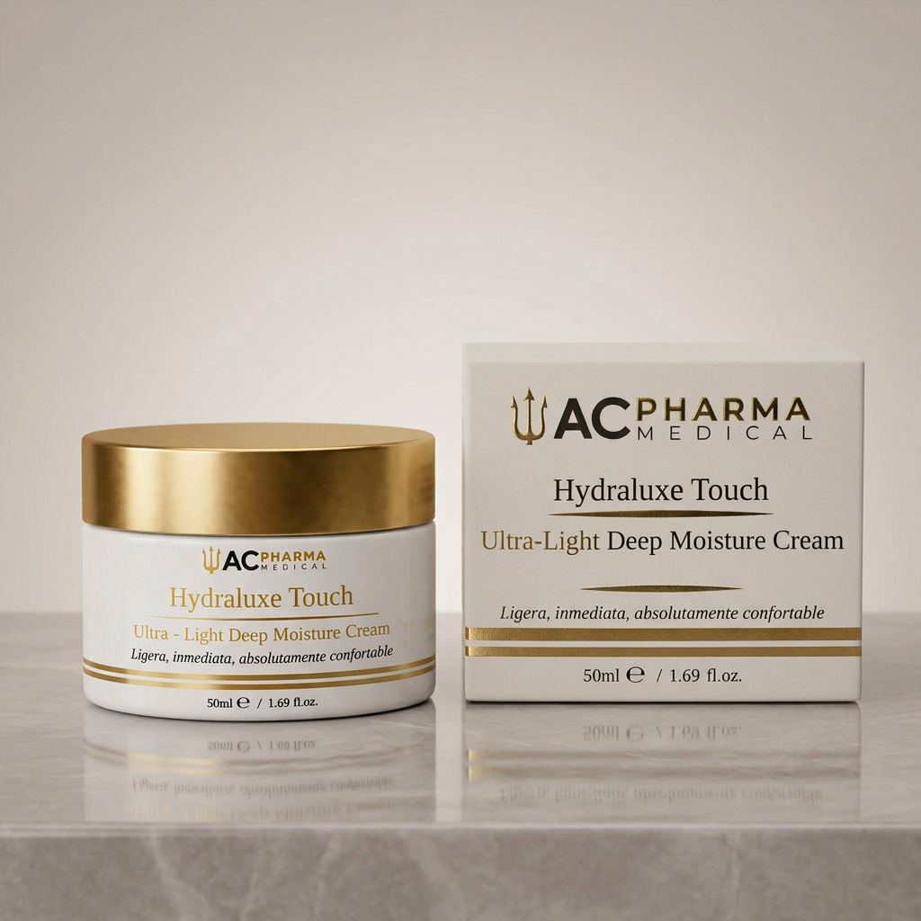 Crema ultraligera Hydraluxe Touch de rápida absorción, ideal para hidratar la piel a diario y dejar un acabado fresco