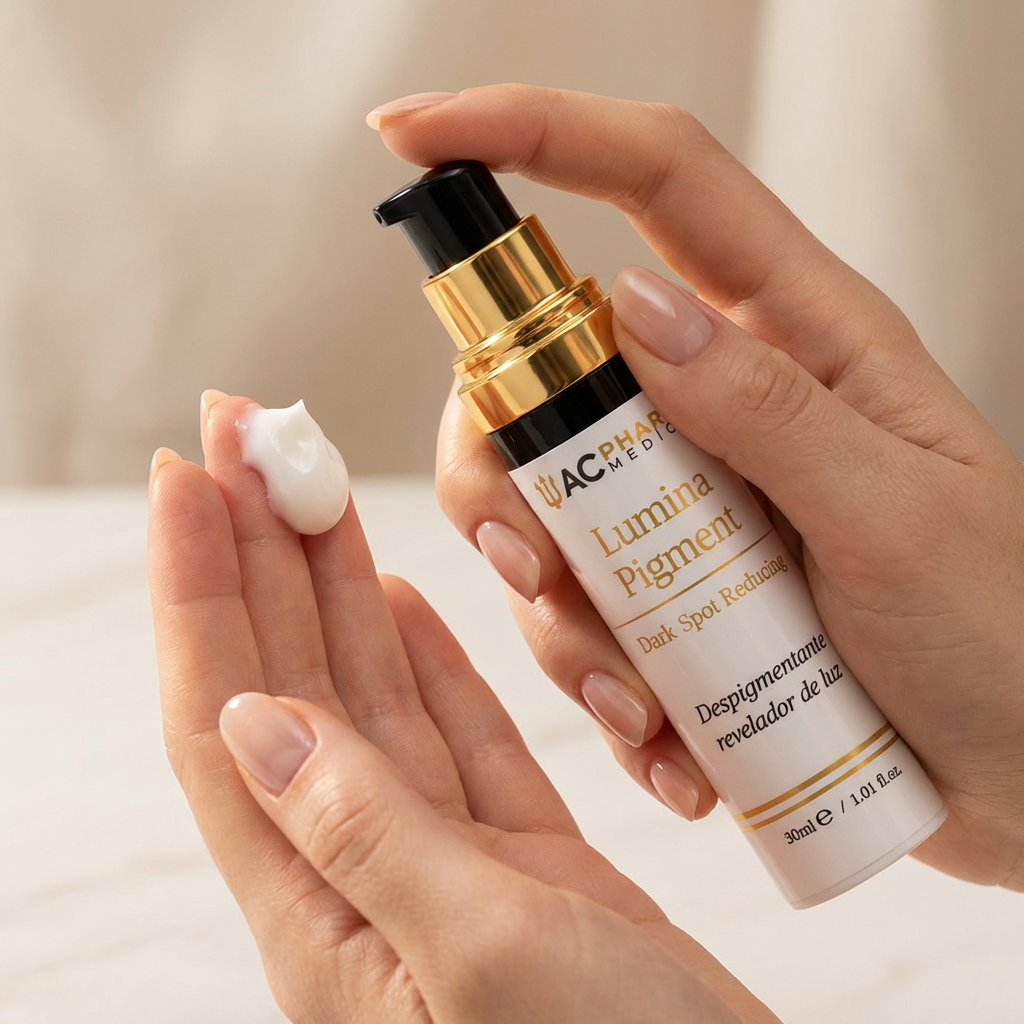 Crema antimanchas Lumina Pigment de textura ligera y sedosa para mejorar el aspecto apagado del rostro