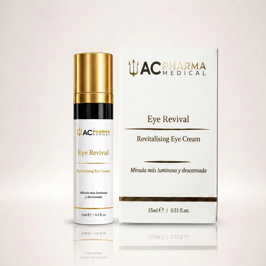 Contorno de ojos Eye Revival de ACpharma Medical para una mirada más luminosa, fresca y descansada