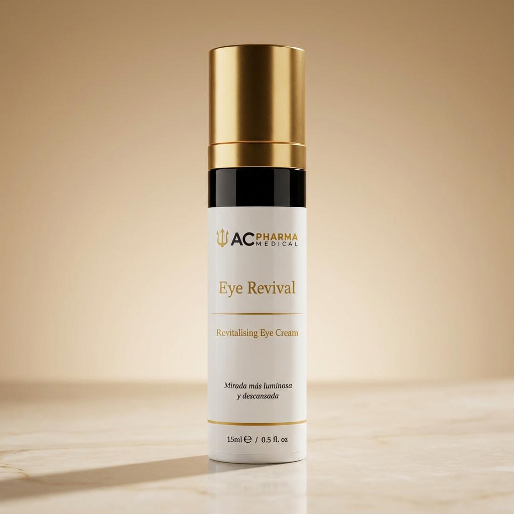 Contorno de ojos Eye Revival 15 ml con péptidos, niacinamida y activos hidratantes para una piel más uniforme