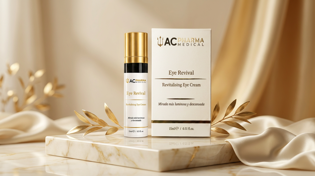 Contorno de ojos Eye Revival de ACpharma Medical para una mirada más luminosa, fresca y descansada