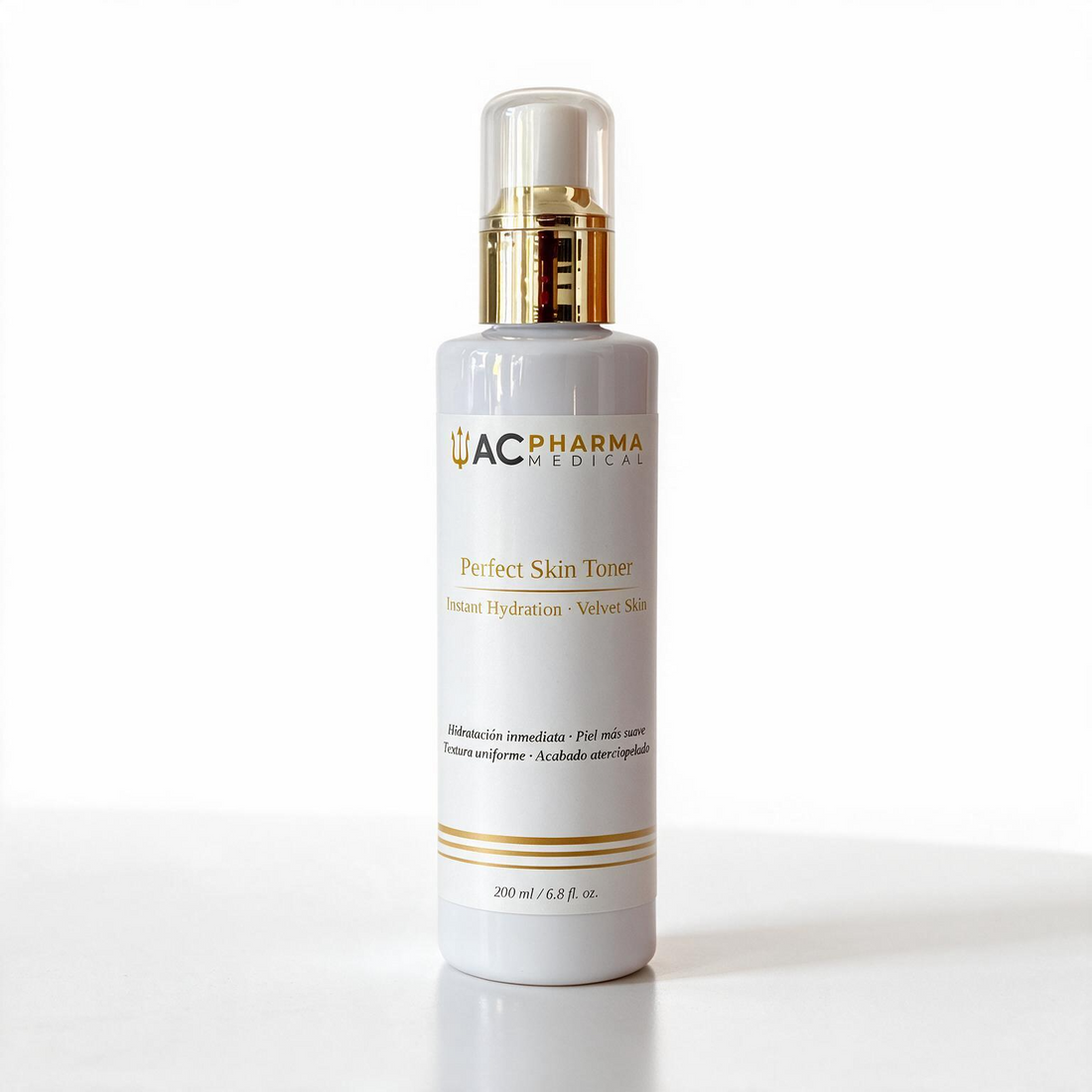 Perfect Skin Toner tónico facial hidratante con AHA para una piel más suave, uniforme y luminosa