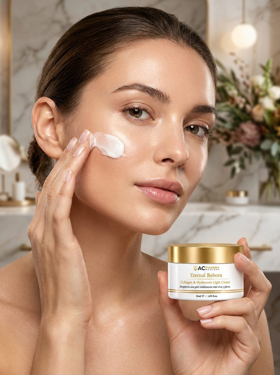 Eternal Reborn, crema antiedad nutritiva para mejorar el aspecto de arrugas, pérdida de firmeza y piel apagada