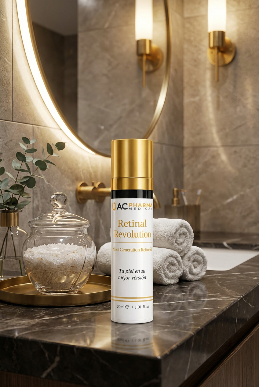 Retinal Revolution 30 ml con retinoides de nueva generacion para piel apagada, irregular o con signos de edad