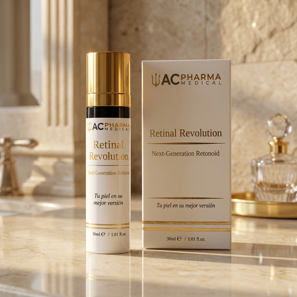 Crema facial Retinal Revolution para potenciar la renovacion cosmetica y aportar un aspecto mas terso al rostro