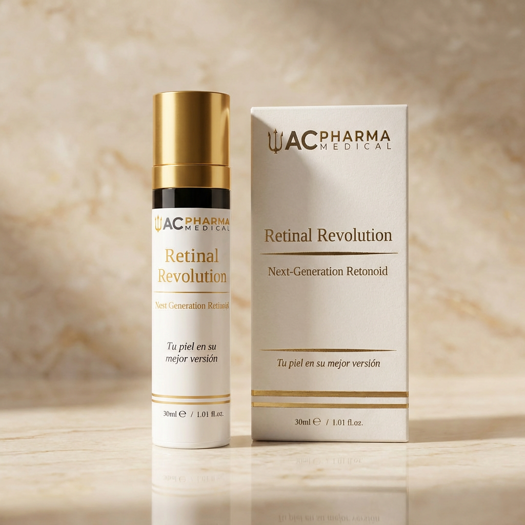 Retinal Revolution, crema renovadora con textura confortable para mejorar visualmente tono, firmeza y suavidad