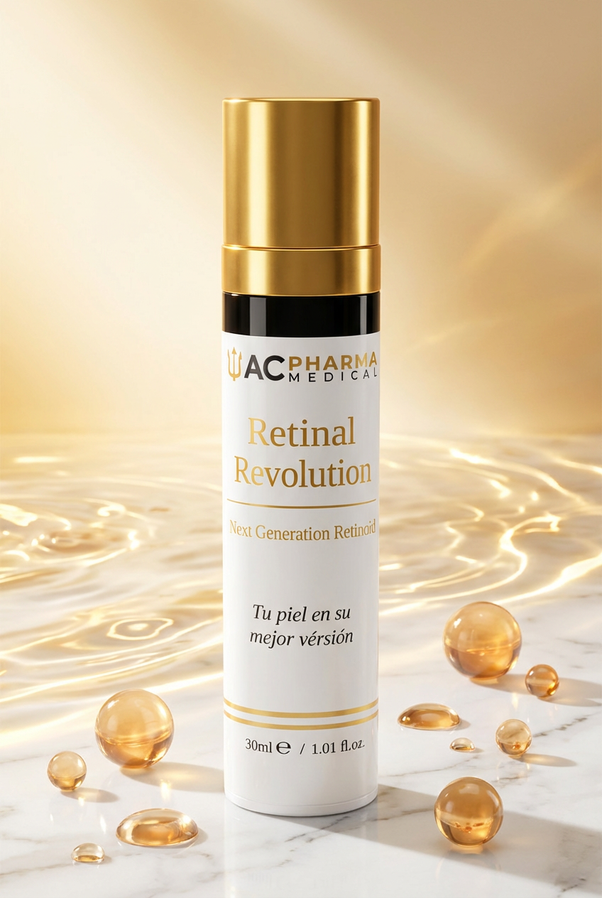 Retinal Revolution de ACpharma Medical para piel madura o fotoenvejecida que busca una renovacion mas intensiva