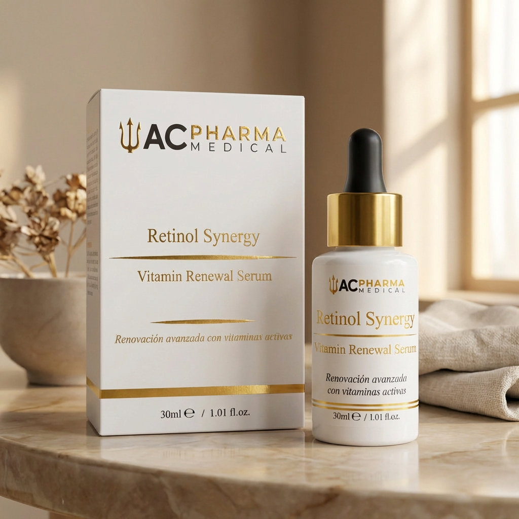 Retinol Synergy serum renovador para mejorar textura tono y luminosidad