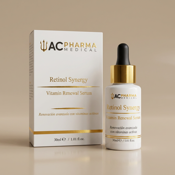 Retinol Synergy serum facial con retinol y vitaminas para renovar la piel