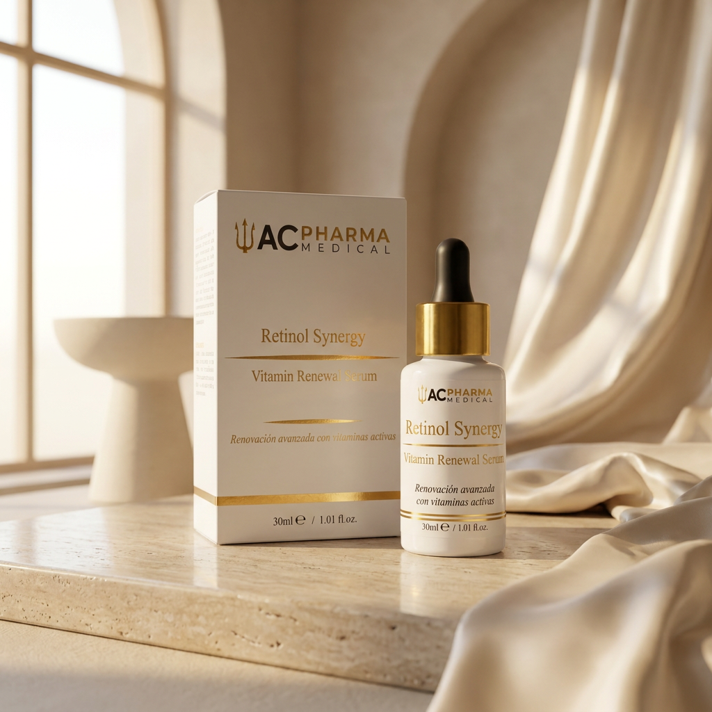 Serum Retinol Synergy para piel mas lisa luminosa y uniforme