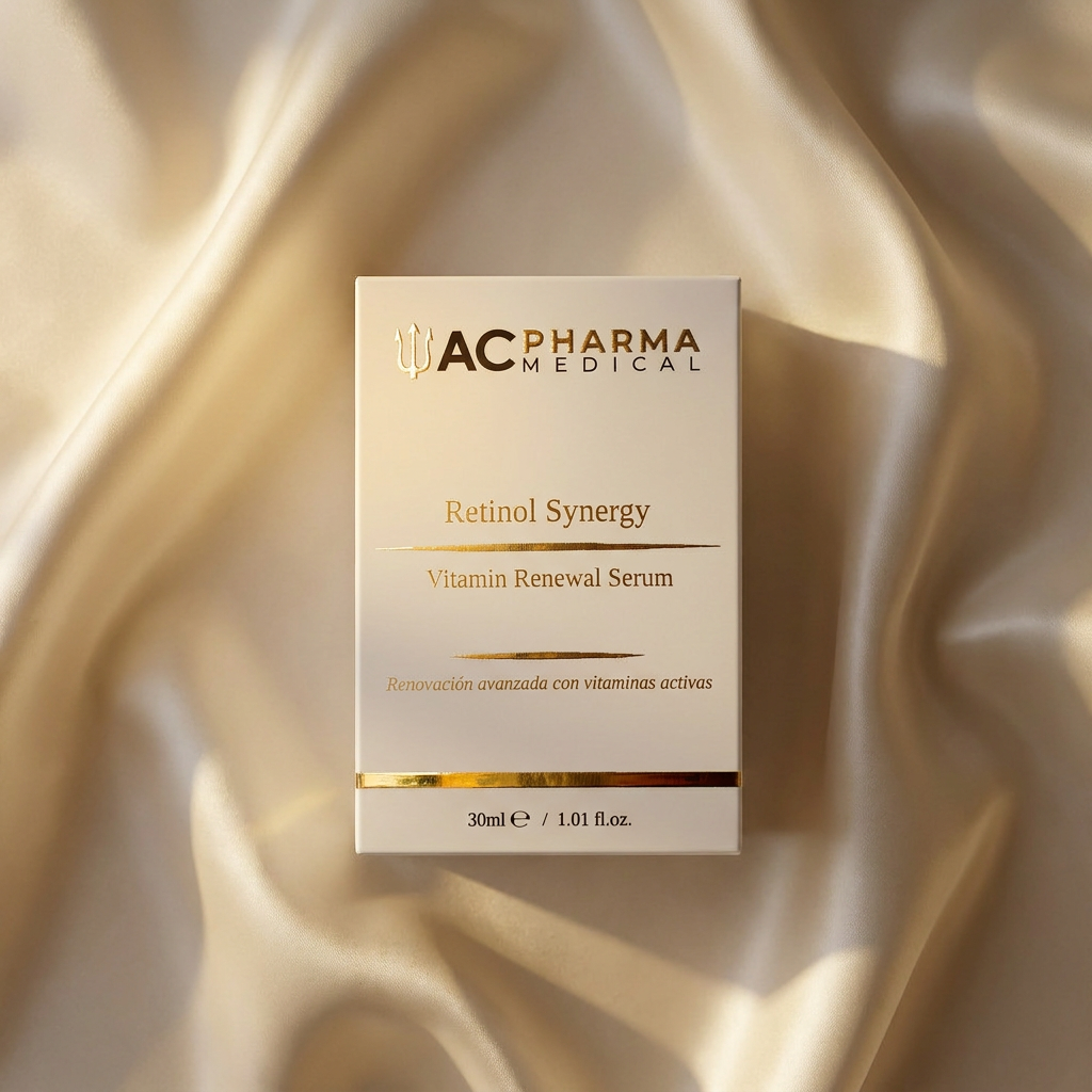 Tratamiento facial con retinol encapsulado y complejo vitaminico antiedad