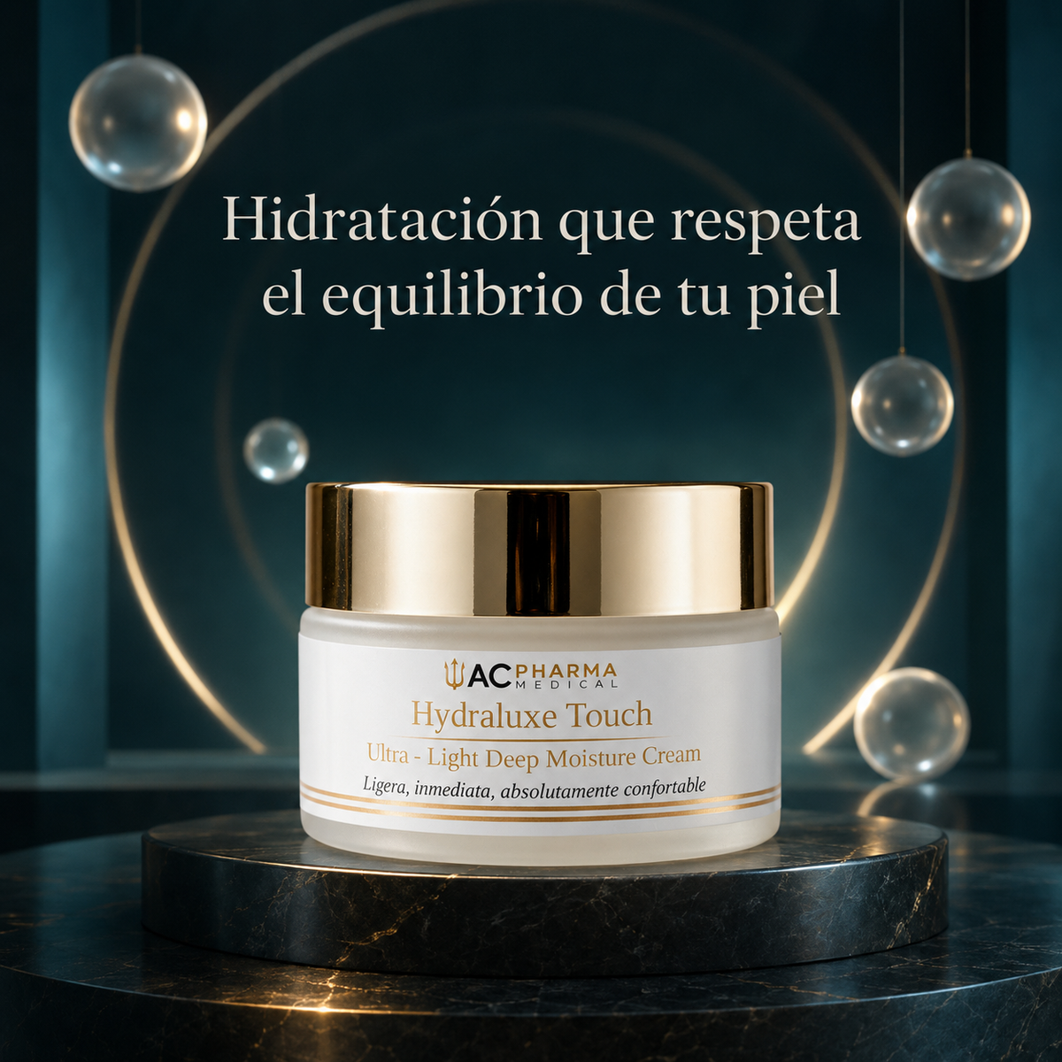 Crema hidratante Hydraluxe Touch para mantener la piel confortable y equilibrada