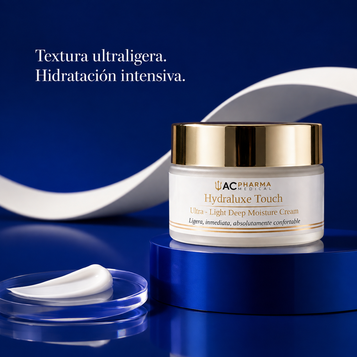 Textura ultraligera de Hydraluxe Touch crema facial de hidratación intensa