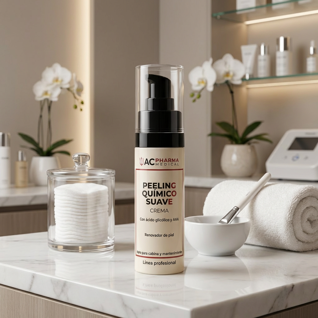 peeling facial exfoliante con aha para mejorar textura y luminosidad