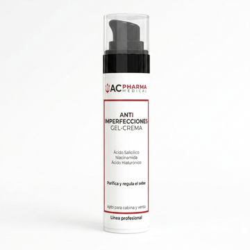 crema anti imperfecciones purifica y regula el sebo acpharma medical