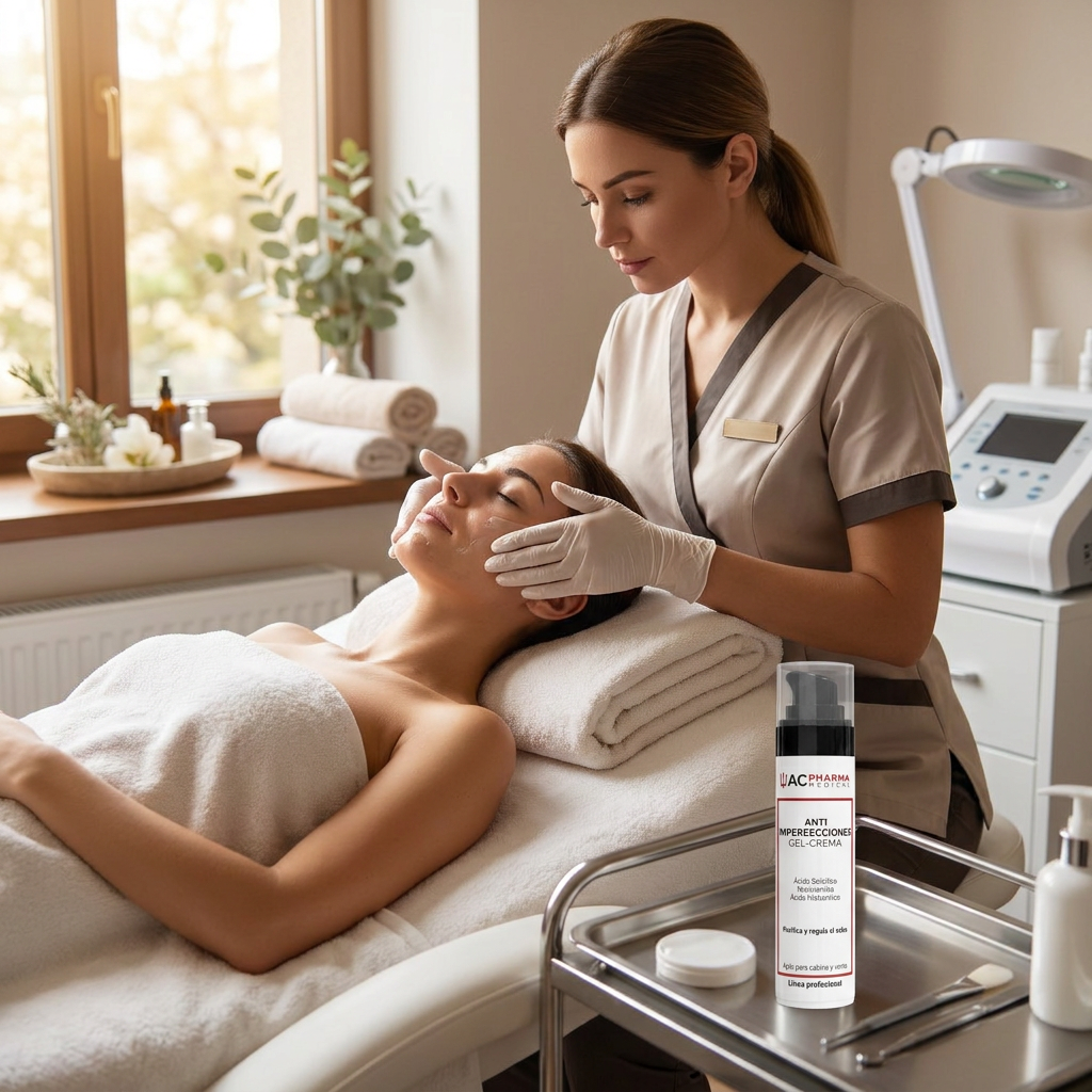 crema anti imperfecciones purifica y regula el sebo acpharma medical