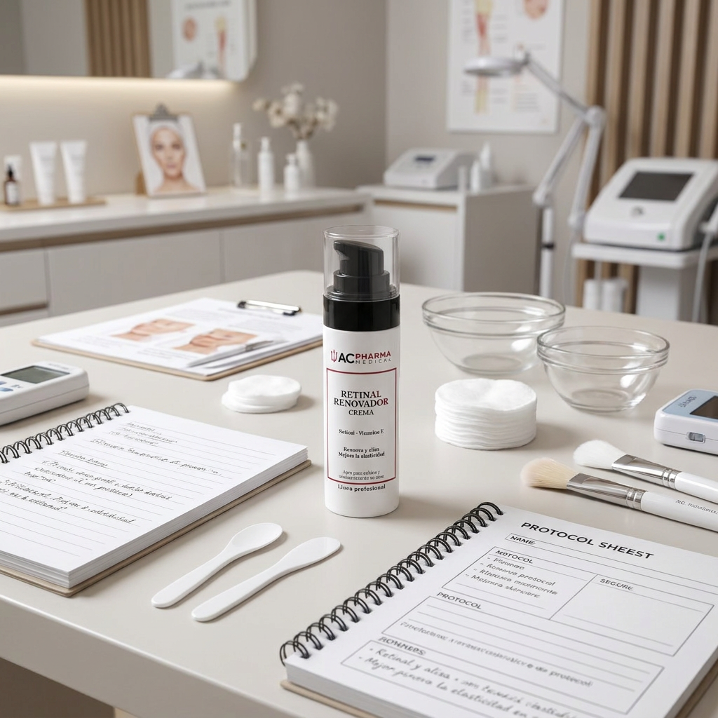 Crema retinal ACpharma Medical para protocolos antiedad profesionales
