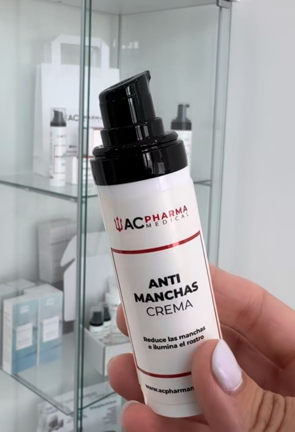 crema antimanchas de uso profesional