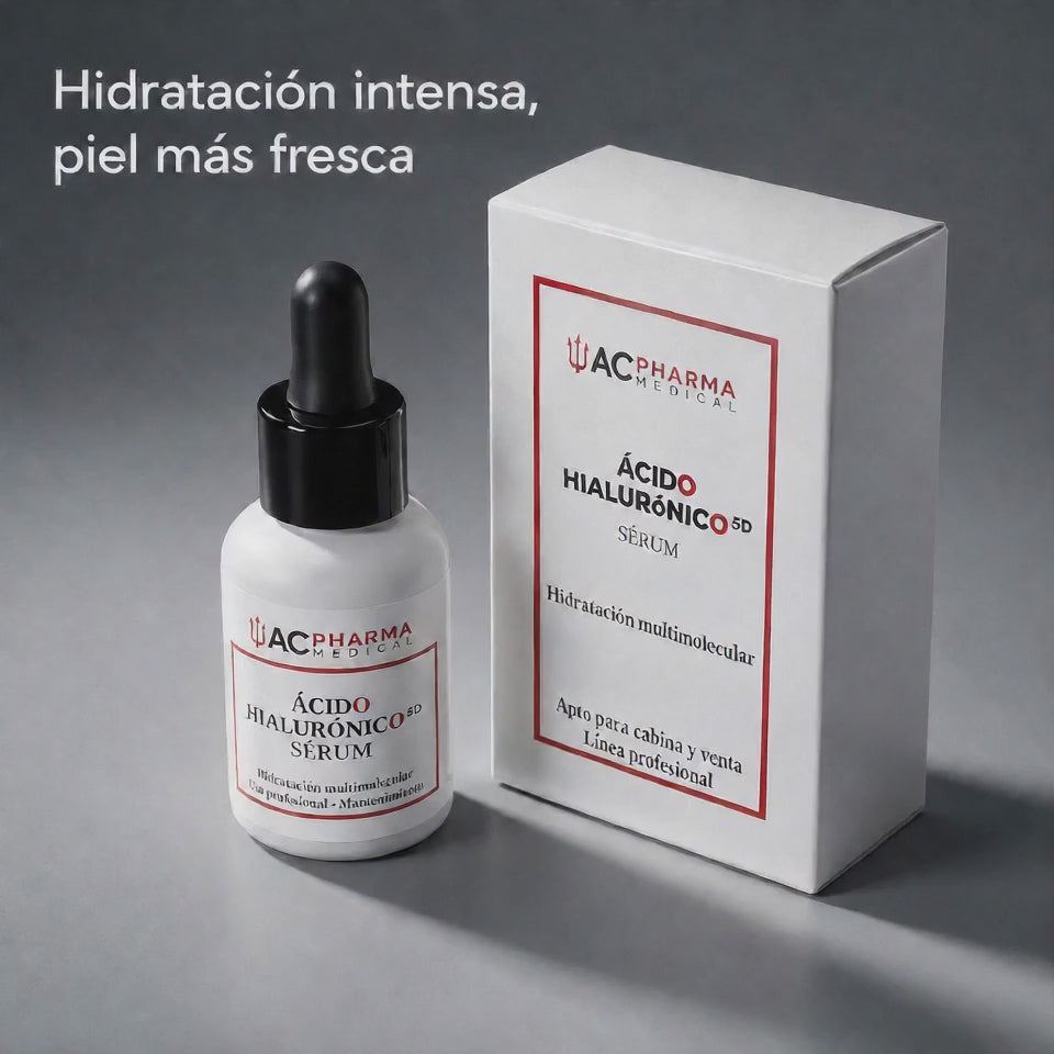 Vídeo del sérum de ácido hialurónico para piel deshidratada de ACpharma Medical