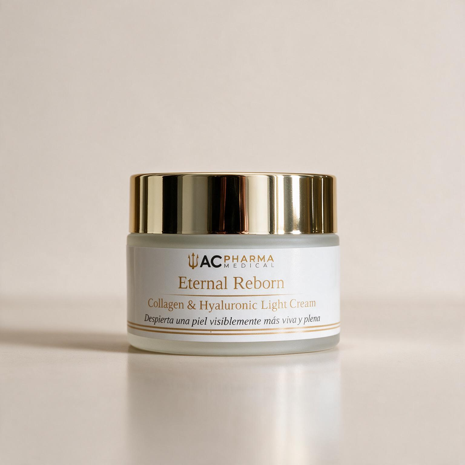 Vídeo de Eternal Reborn, crema antiedad con colágeno marino y doble ácido hialurónico