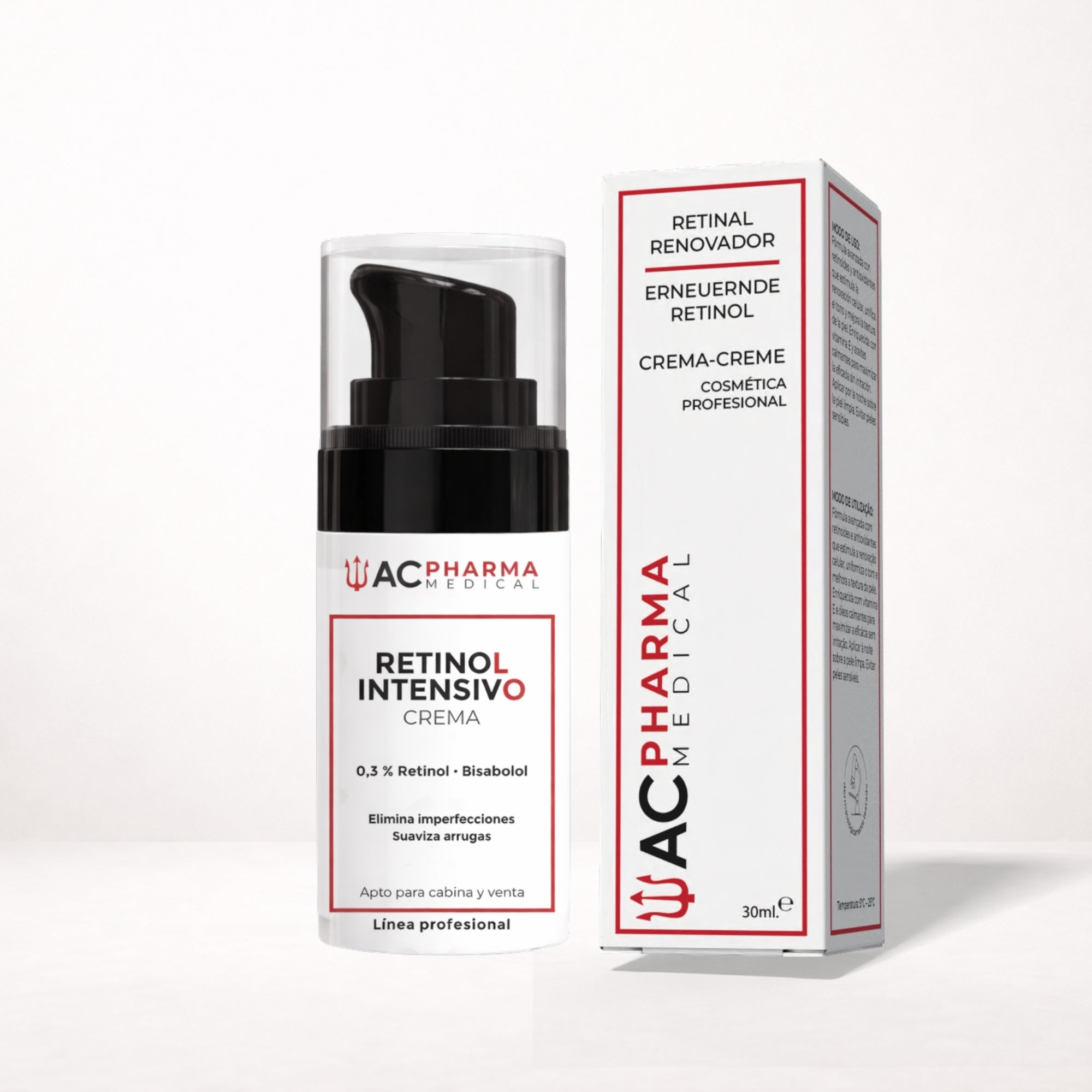 retinol intensivo con retinol y bisabolol acpharma medical